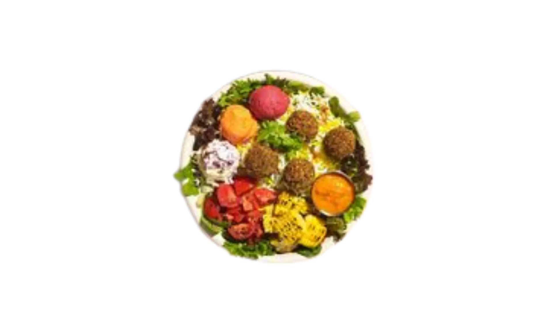Oven Roasted Vegetable Dabba Bowl - Dabba Street Menu Item